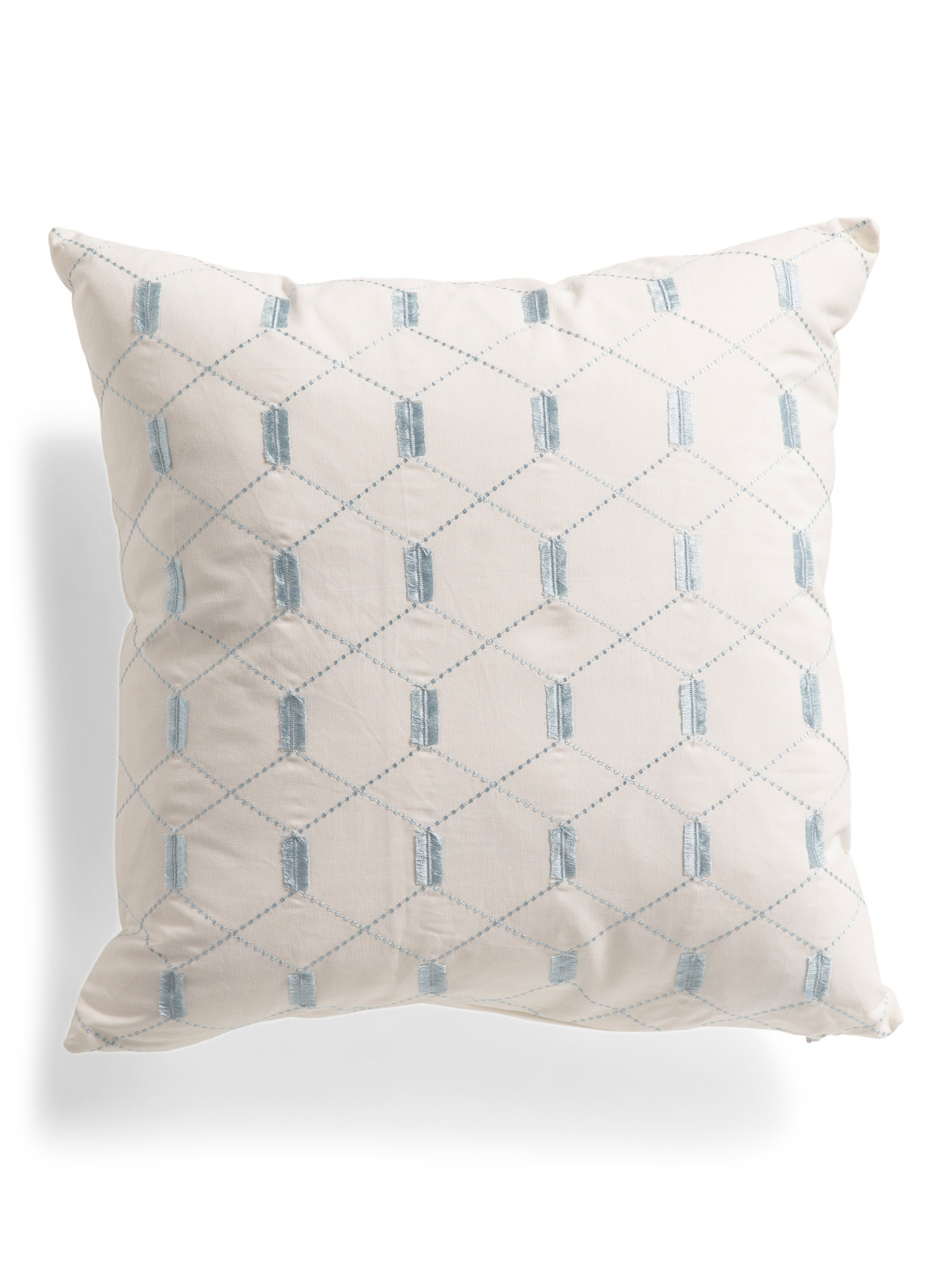 18x18 Square Embroidered Pillow | TJ Maxx