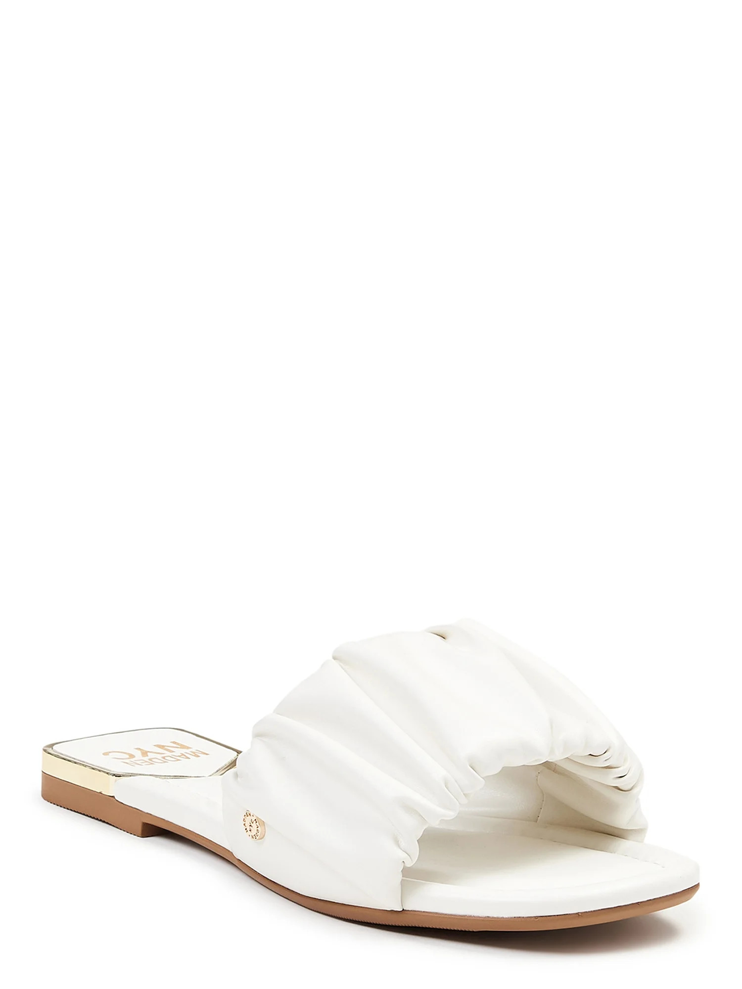 Women Madden Nyc Rouched Sandal Ww | Walmart (US)