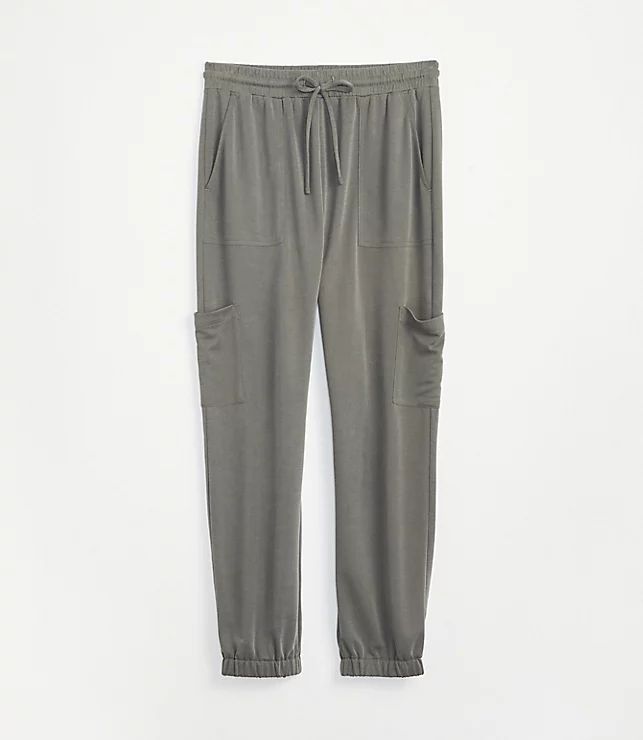 Lou & Grey Sandwashed Cargo Pants | LOFT | LOFT