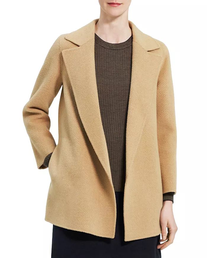 Clairene Chevron Wool Coat | Bloomingdale's (US)