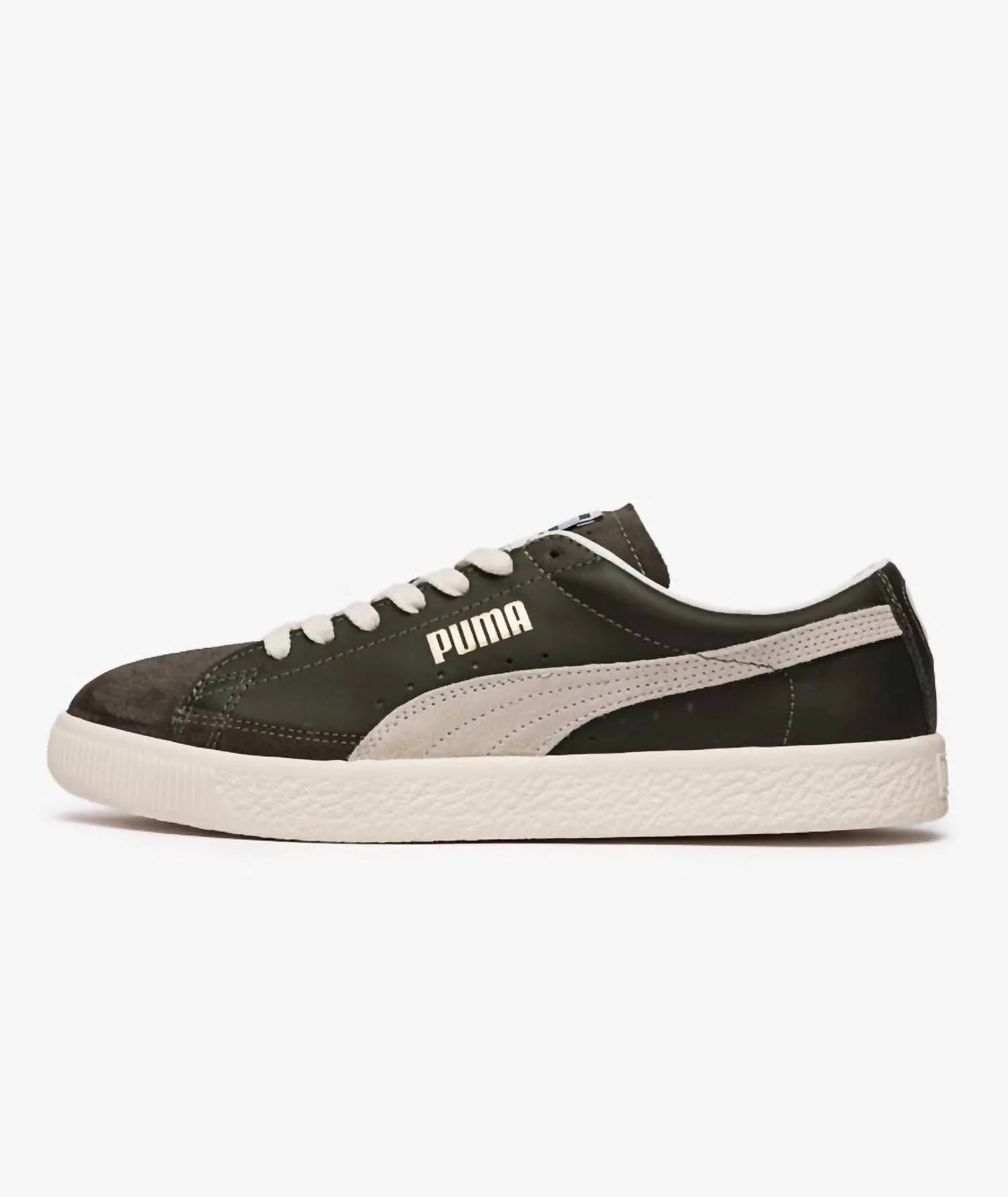 Women's Basket Vintage Sneakers In Black | Shop Simon