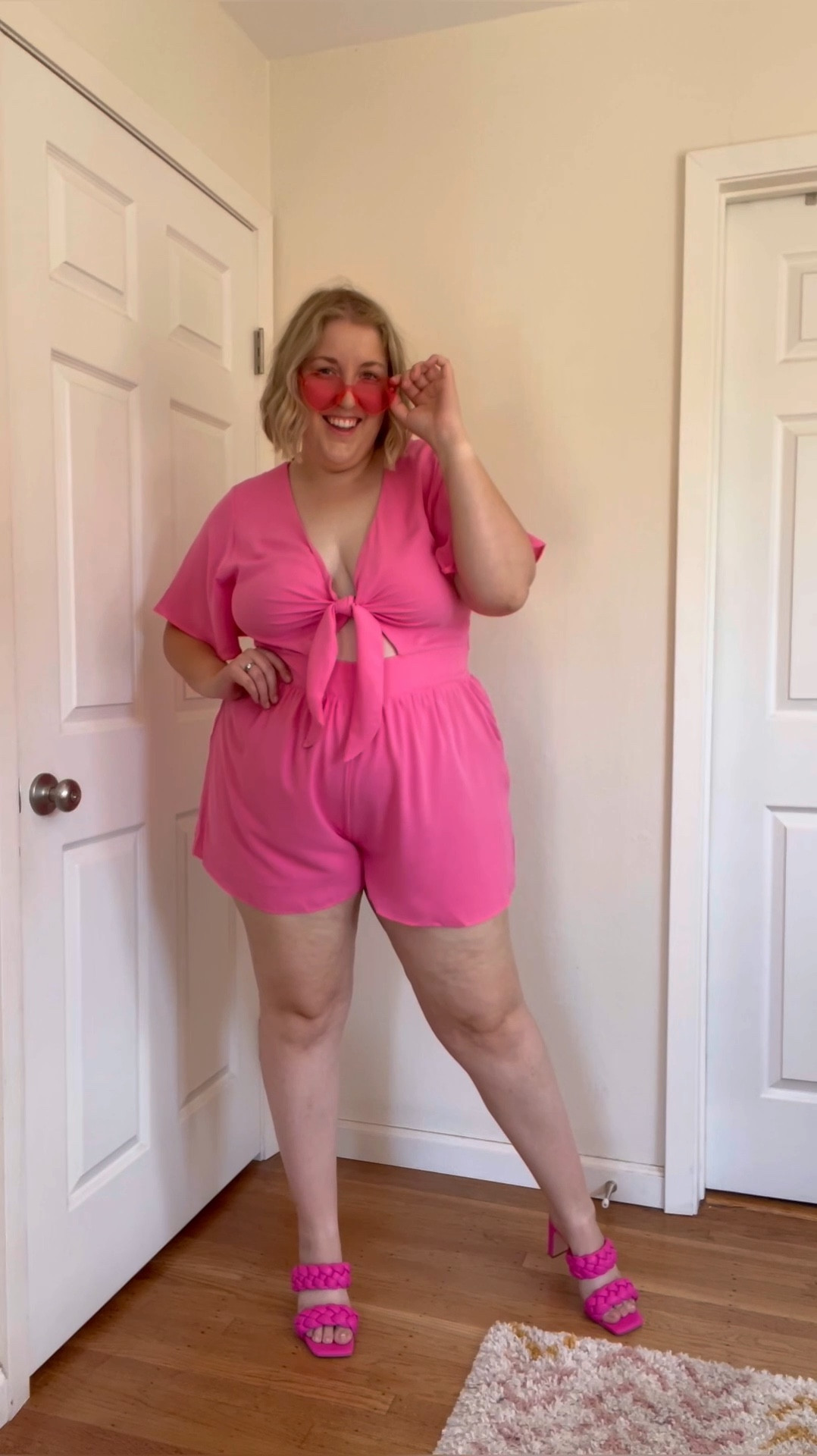 7 days of plus size barbie outfits - Day 1✨🎀🌸 

Romper is size XXL

#LTKcurves #LTKstyletip