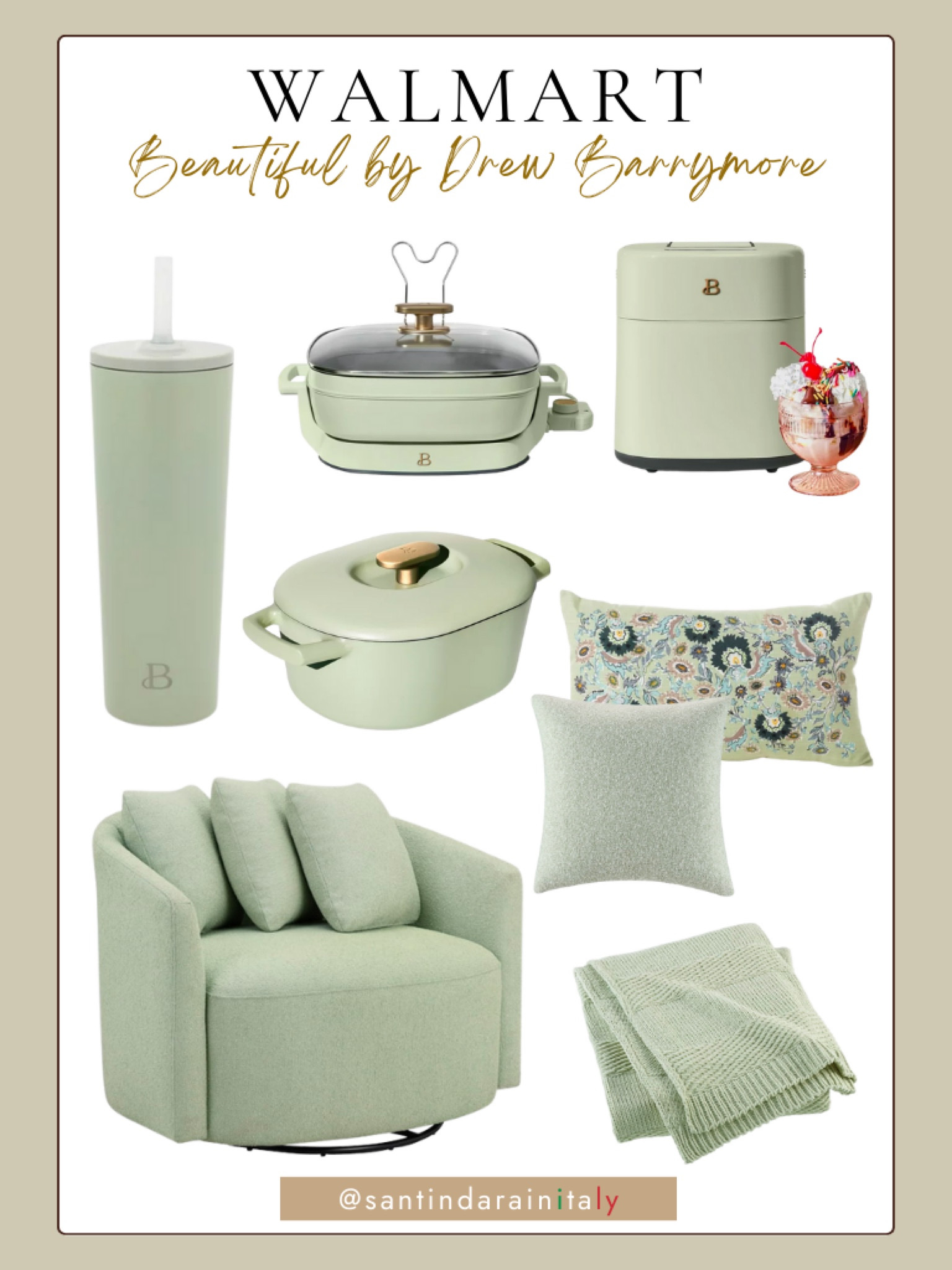 Embrace the calming vibes of sage green with Beautiful by Drew Barrymore's stunning home and kitchen collection at Walmart. Elevate your space with these chic essentials that seamlessly blend style and functionality.  #BeautifulByDrew #HomeDecor #KitchenFinds #SageGreen #WalmartFinds #ElevateYourSpace



#LTKhome