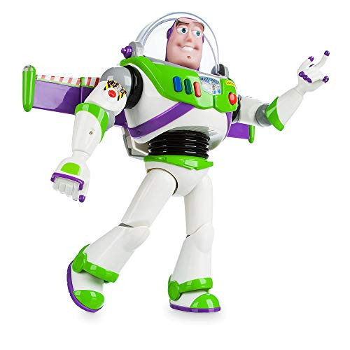 Disney Store Official Buzz Lightyear Interactive Talking Action Figure from Toy Story, Features 10+ English Phrases, Interacts with Other Figures and Toys | Amazon (US)