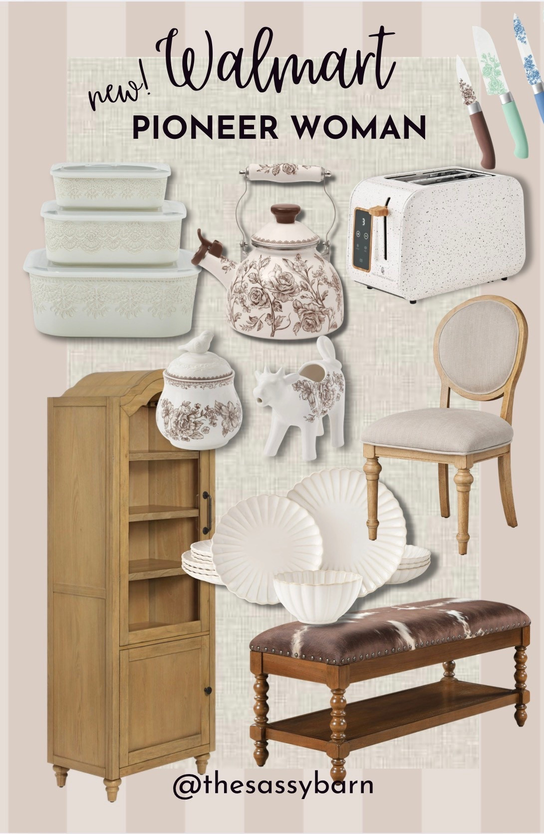 New Pioneer Woman pieces at Walmart! I’m loving these scalloped dishes! 

#LTKHome