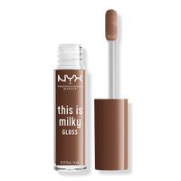 NYX Professional Makeup This Is Milky Gloss Hydrating Vegan Lip Gloss - Milk The Coco (chocolate bro | Ulta