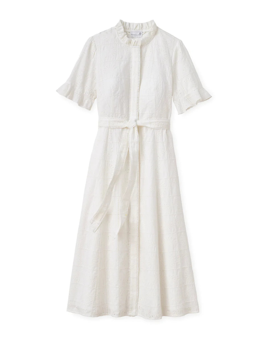SU26 Aria Midi Dress-Soft White | Cartolina