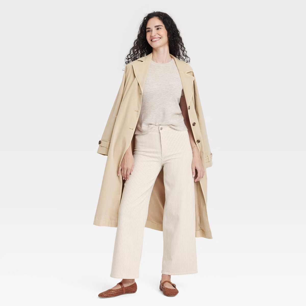 Women's High-Rise Sailor Wide Leg Ankle Jeans - Universal Thread™ | Target