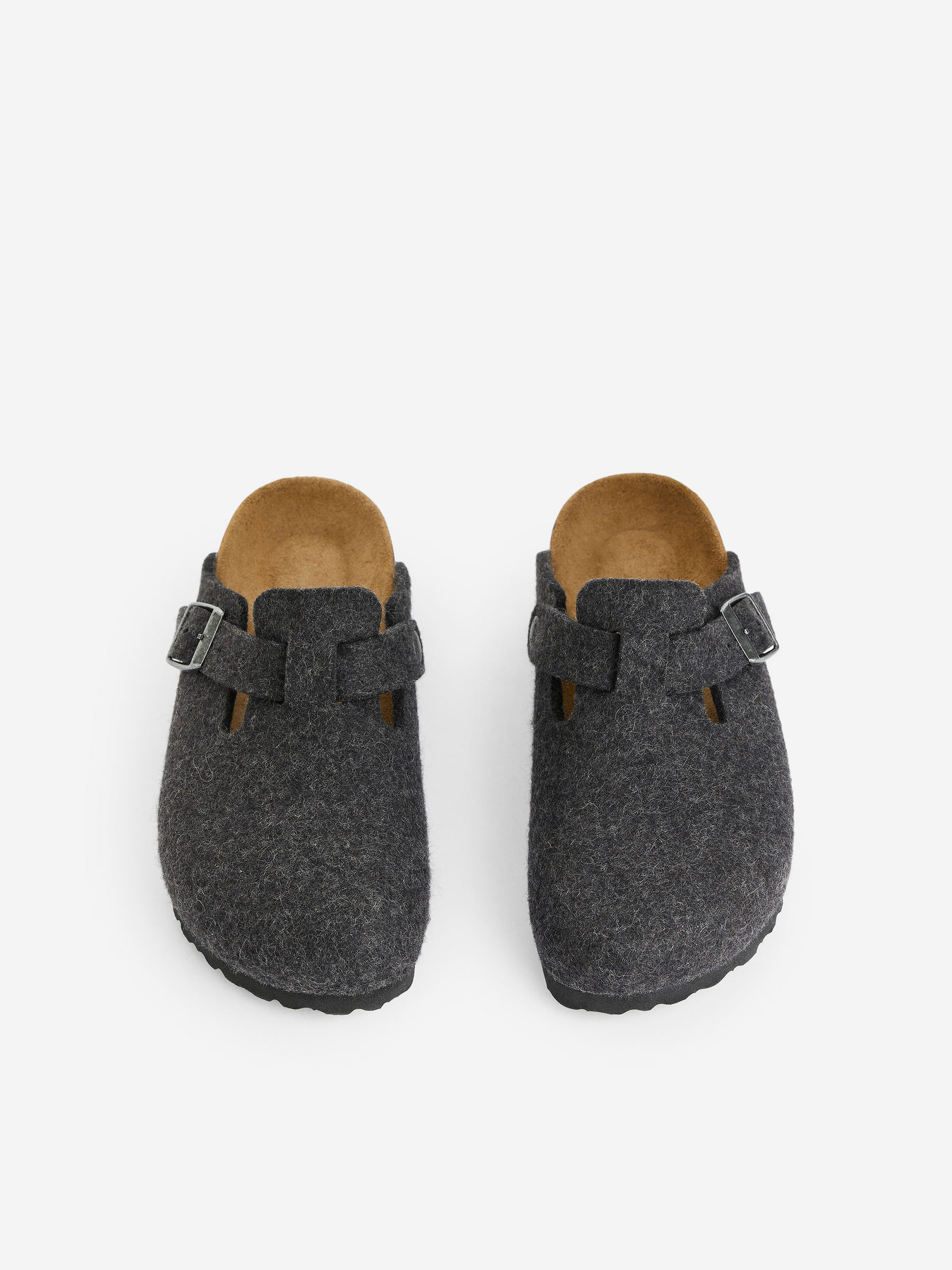 Birkenstock Boston Wool Clogs – Grey – Women – ARKET GB | Arket UK