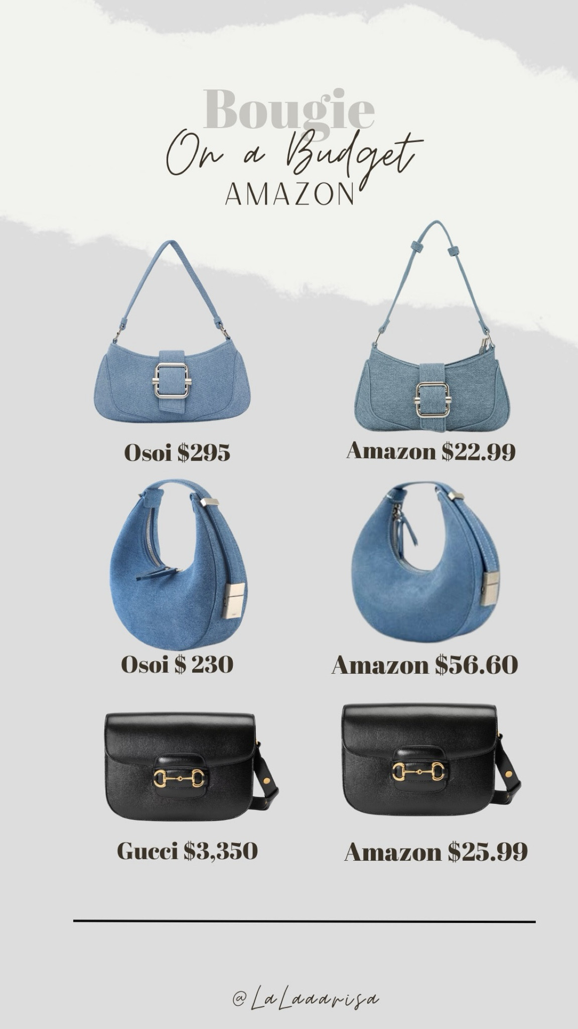 Designer inspired bags for less 

#LTKFindsUnder100 #LTKItBag #LTKGiftGuide