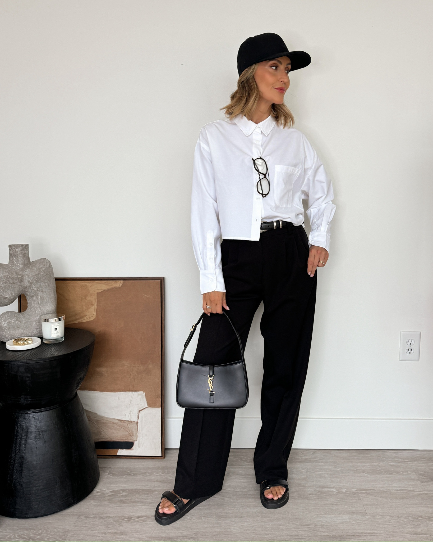 Meet the ultimate works-for-any-occasion outfit, which combines style and comfort. These relaxed trousers have been in high rotation lately and I can’t wait to wear them with chunky knit sweaters as the weather cools off! I love that this look could work for both dressier and more laid back outings. Everything fits TTS! @nordstrom #nordstrompartner #nordstrom

#LTKShoeCrush #LTKStyleTip #LTKFindsUnder100