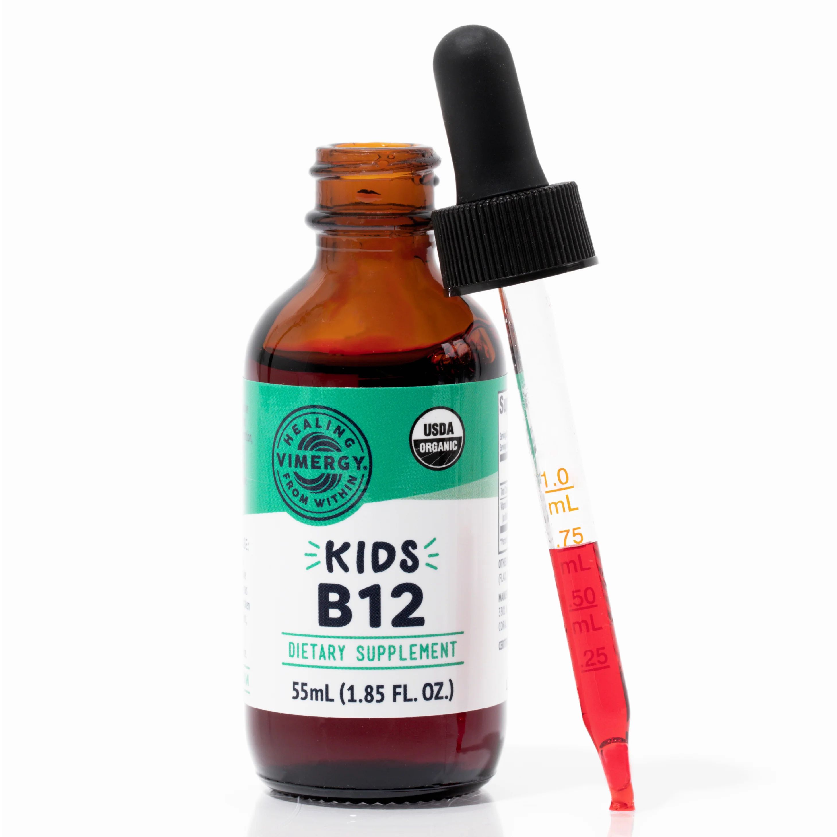 Kids Liquid Organic B-12 | B12 Vitamins | Vimergy