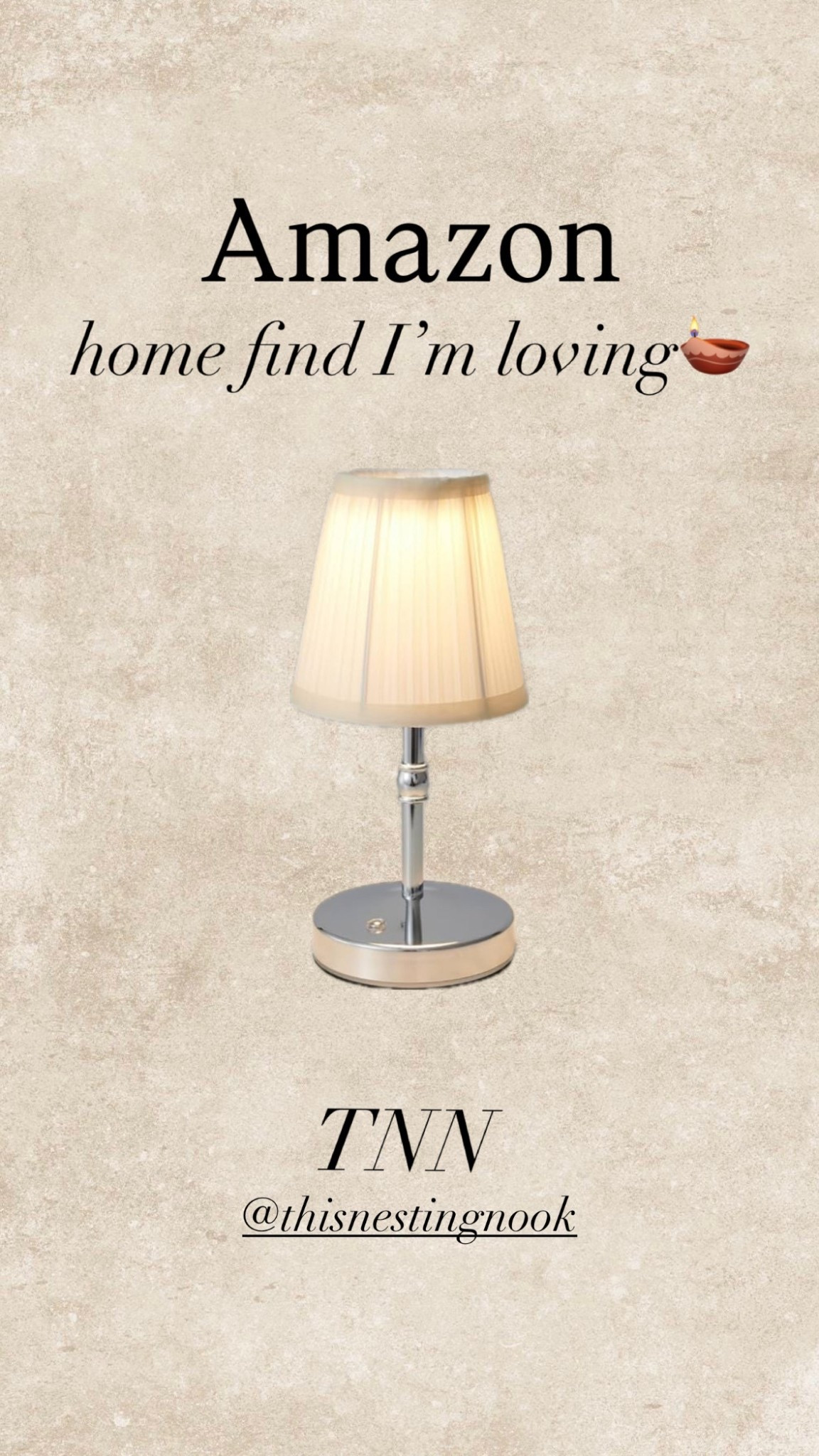 Rechargeable Lamp,Cordless Lamp for Kitchen,Mini Lamp for Small Spaces (Chrome)

#LTKHome #LTKU #LTKActive