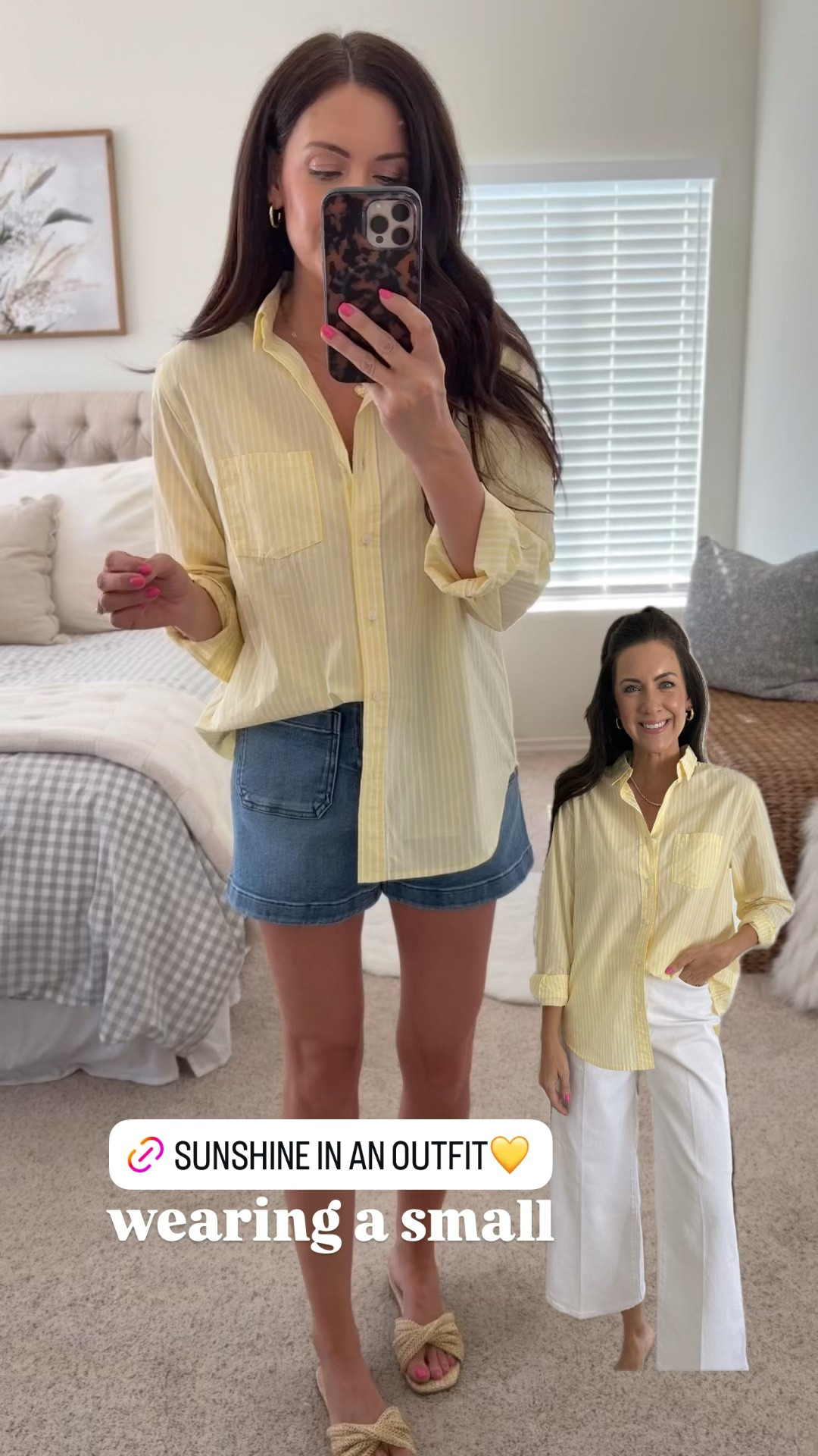 Small blouse
Size 2 denim shorts
Kohls outfit on sale😍

#LTKSaleAlert #LTKSeasonal #LTKootd