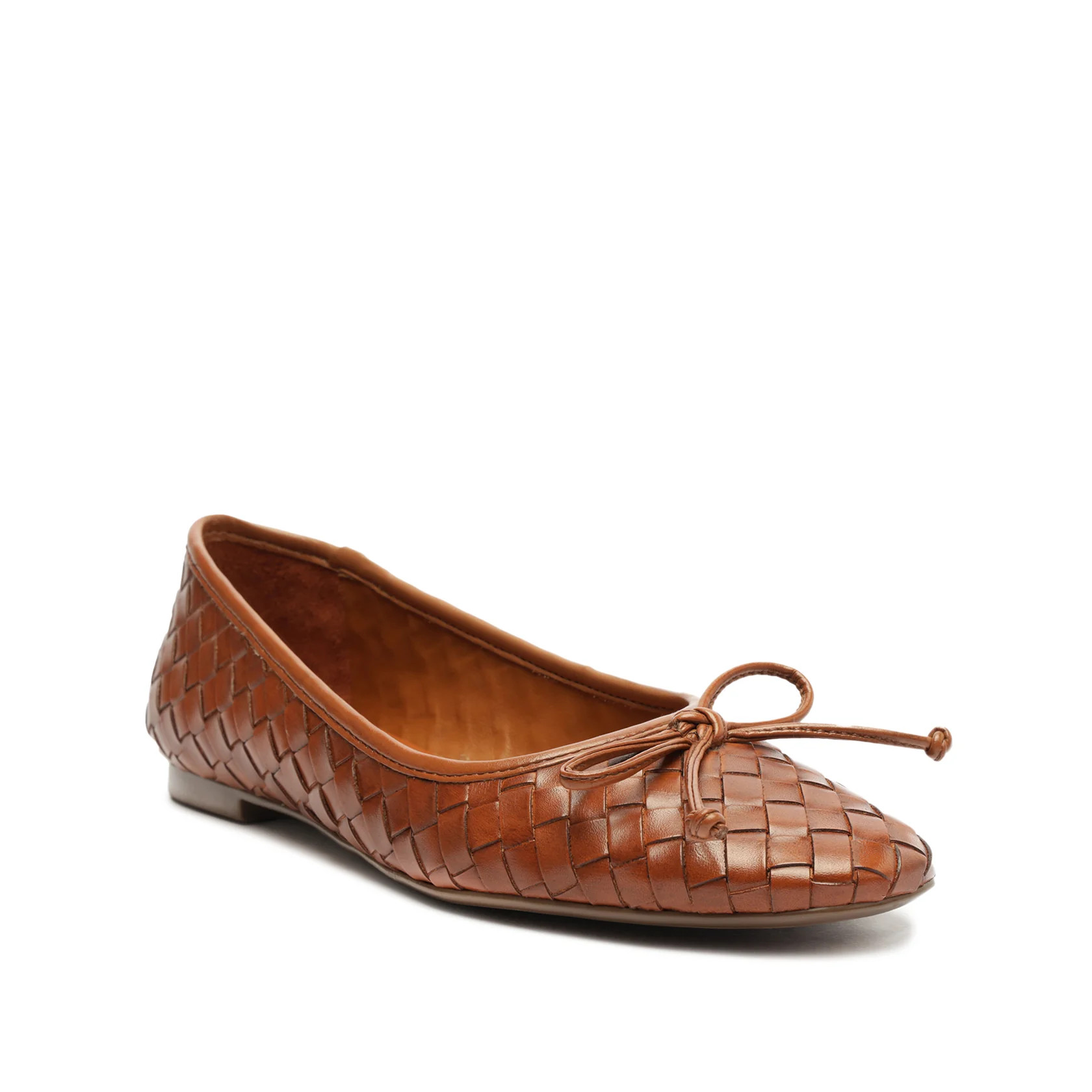 Arissa Woven Leather Flat | Schutz Shoes (US)