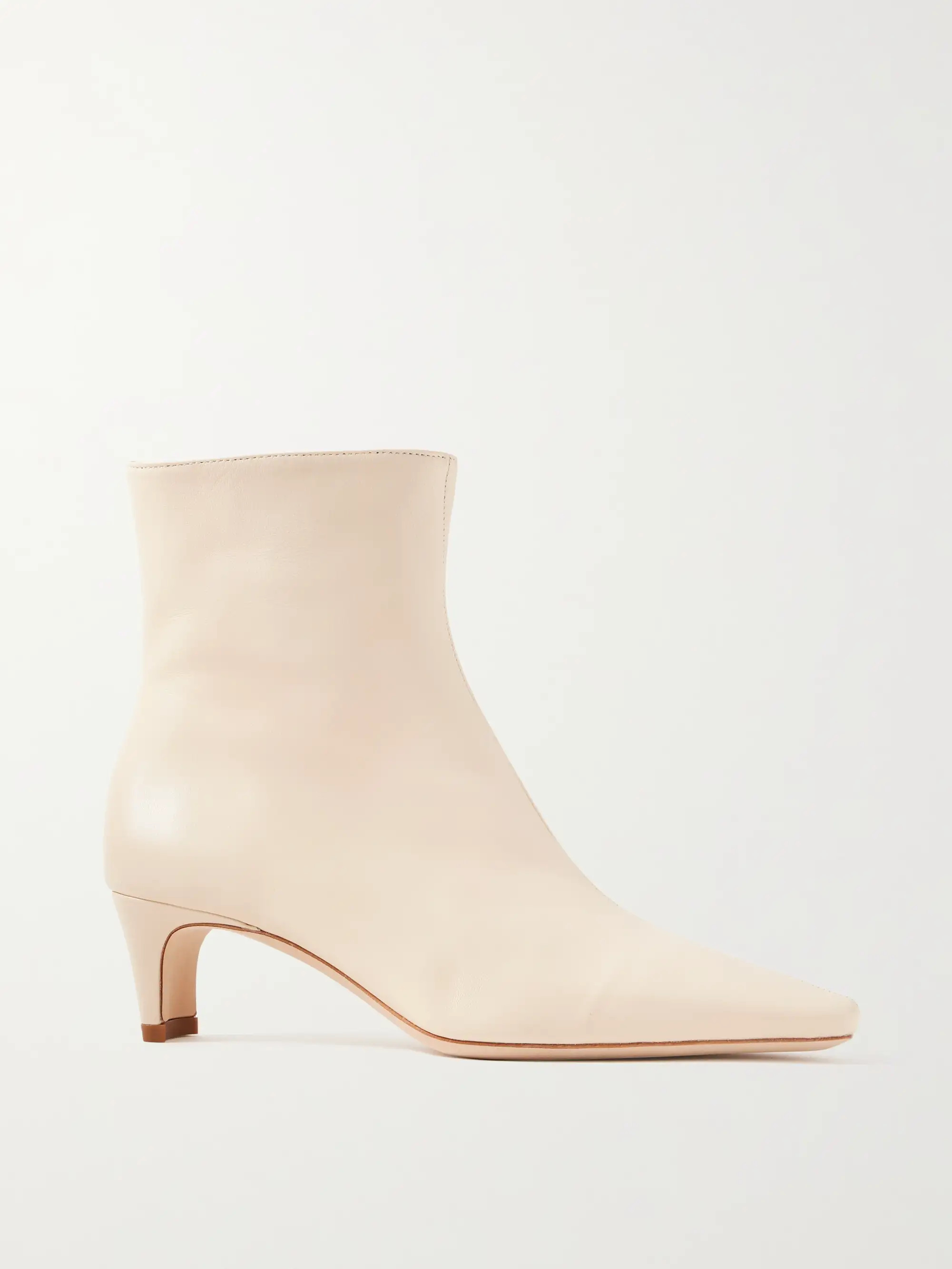 Modernist silhouettes are what set STAUD's designs apart. These 'Wally' ankle boots are made from... | NET-A-PORTER (UK & EU)