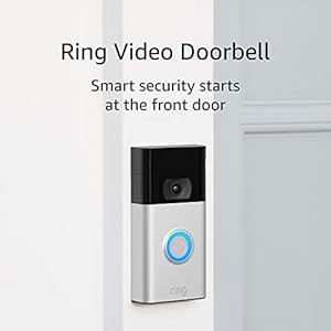 Ring Video Doorbell - 1080p HD video, improved motion detection, easy installation – Satin Nick... | Amazon (US)