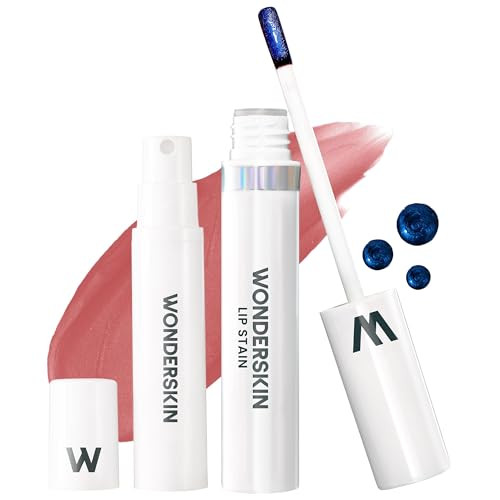 Wonderskin Wonder Blading All Day Lip Stain Peel Off Masque and Reveal Kit- Long Lasting, Waterproof Nude Lip Tint, Transfer Proof Natural Makeup Stain Kit (Whimsical) | Amazon (US)