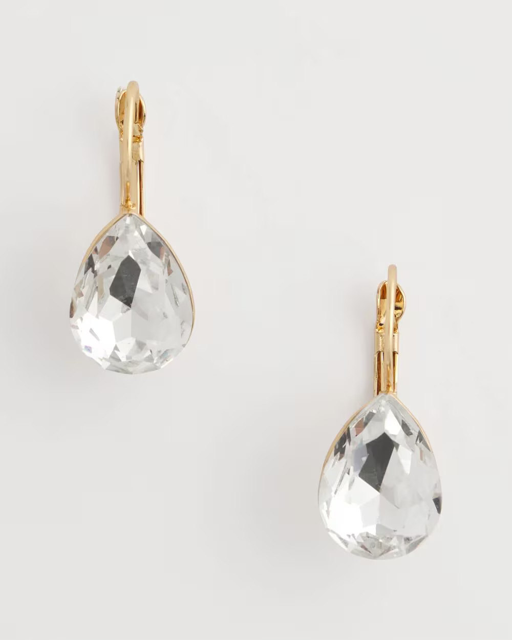 Crystal Gem Teardrop Earrings | Chico's
