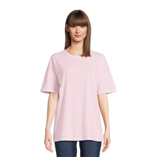 Joyspun Women's Boyfriend Sleep T-Shirt, Sizes XS-3X | Walmart (US)