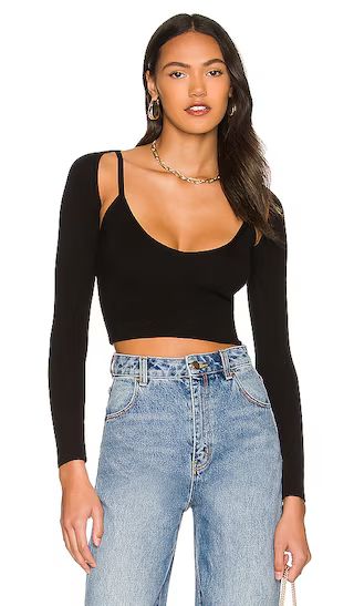 Remi Shrug Set in black | Revolve Clothing (Global)