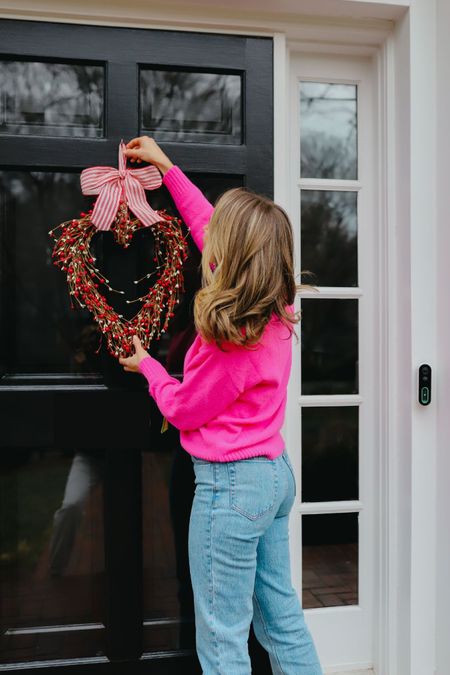 Obsessed with my Etsy Valentine’s Day wreath! This is from last year, but the same seller has amazing options this year. Order quickly! #valentineswreath 

#LTKFind #LTKSeasonal