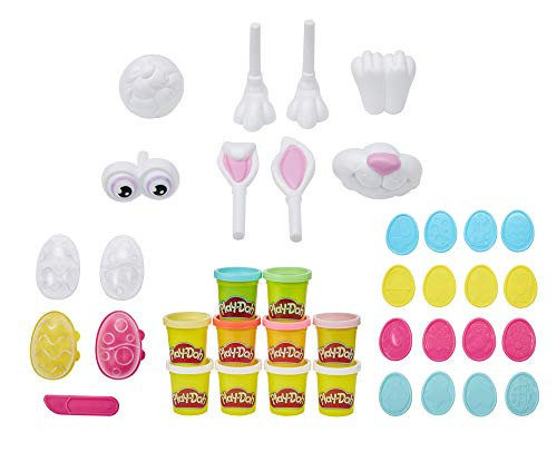 Play-Doh Easter Basket Toys 25-Piece Bundle; Make Your Own Easter Bunny Kit with Easter Eggs, Stampers, 10 Play-Doh 2-Ounce Cans (Amazon Exclusive) | Amazon (US)