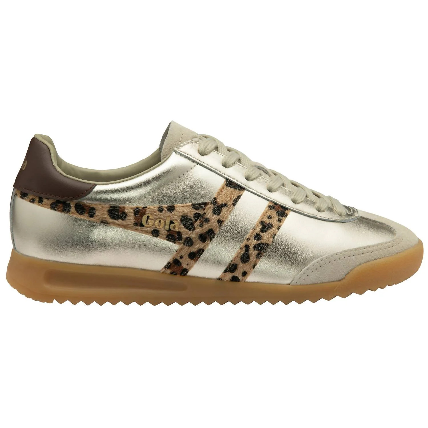 Women's Torpedo Glimmer Safari Sneakers In Gold | Shop Simon