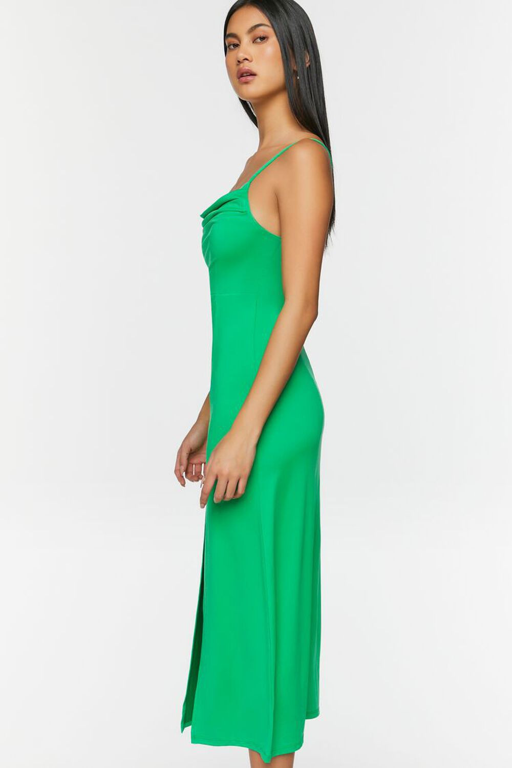 Cowl Neck Slit Midi Dress | Forever 21 (US)