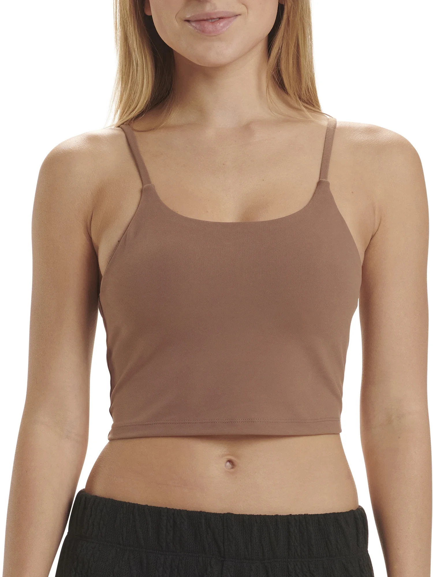 Avia Low Impact Sports Crop with Shelf Bra and Removable Pads | Walmart (US)