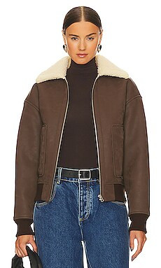 Camila Shearling Bomber
                    
                    L'Academie | Revolve Clothing (Global)