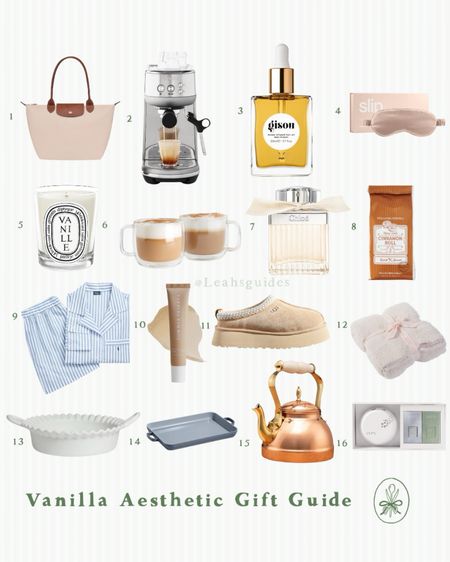 Vanilla Girl Aesthetic Gift Guide 

#LTKGiftGuide