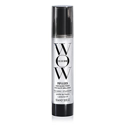COLOR WOW Pop + Lock High Gloss Finish – Frizz Control Serum | Prevent Color Fade, Seal Split Ends, and Add Gloss | Get Silky, Shiny Hair! | Amazon (US)