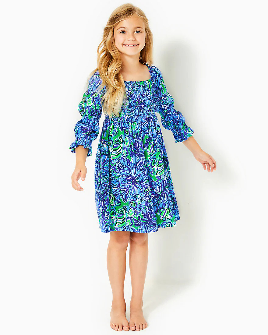 Girls Mini Beyonca Dress | Splash of Pink - A Lilly Pulitzer Store