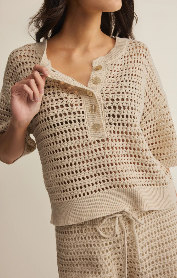 Kylo Henley Crochet Top | Z Supply