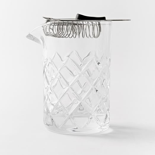 Essential Barware - Mixing Pitcher + Strainer | West Elm (US)