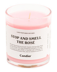 Made In Usa 9oz Stop And Smell Rose Scented Candle | Stocking Stuffers | Marshalls | Marshalls