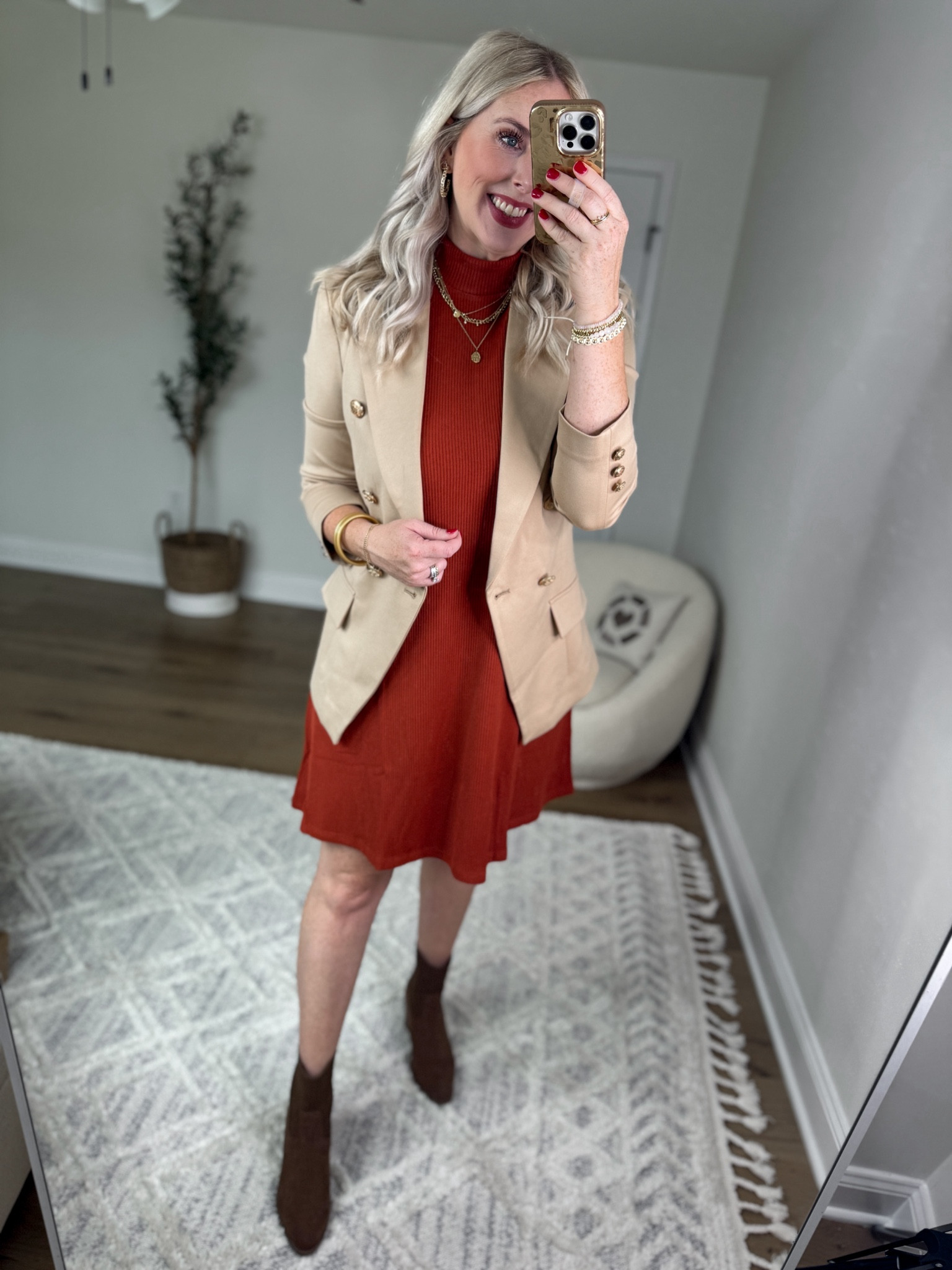 Weekend Walmart Wins try on 
Blazer- medium [has some stretch!]
Ribbed dress- medium 
Ankle booties- tts 

#walmartpartner #walmartfashion @walmartfashion

#LTKWorkwear #LTKFindsUnder50 #LTKStyleTip