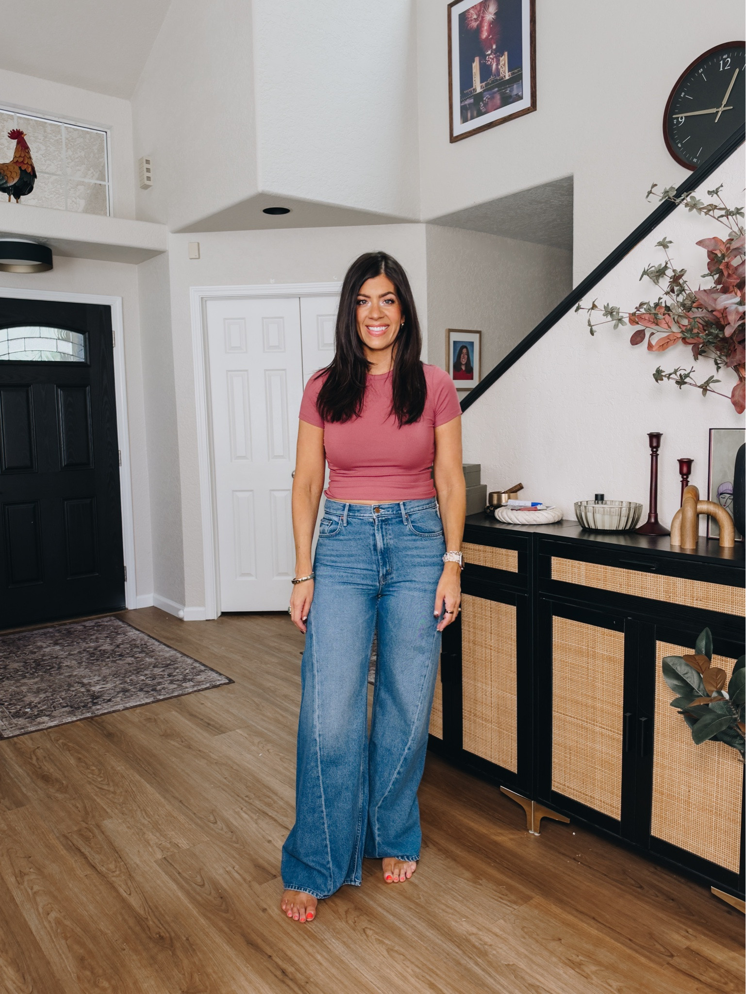 Jeans for fall

In a 29/8 in wide leg jeans