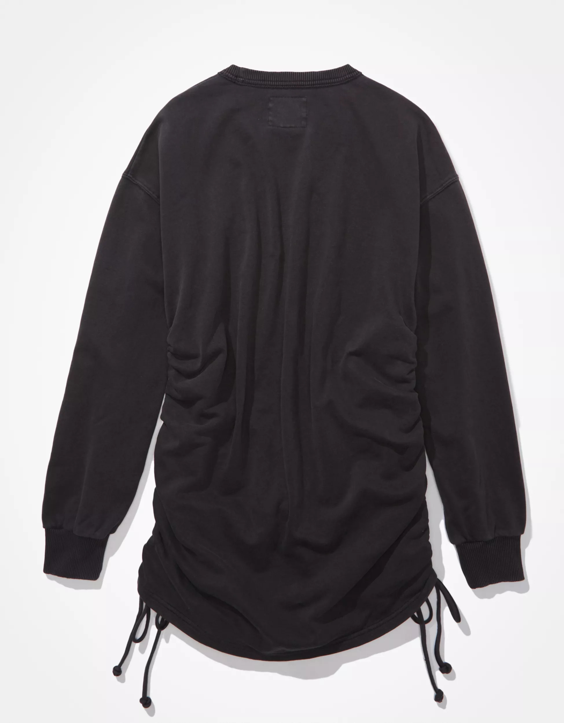 AE Side Cinch Fleece Mini Dress | American Eagle Outfitters (US & CA)