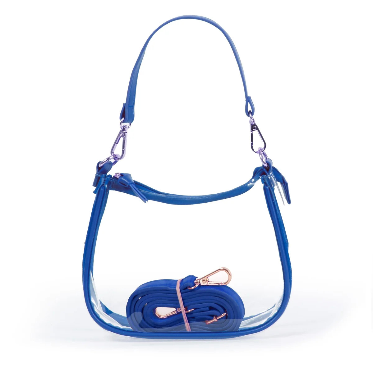 The Clara Clear Purse | Royal Blue | Stewart Simmons
