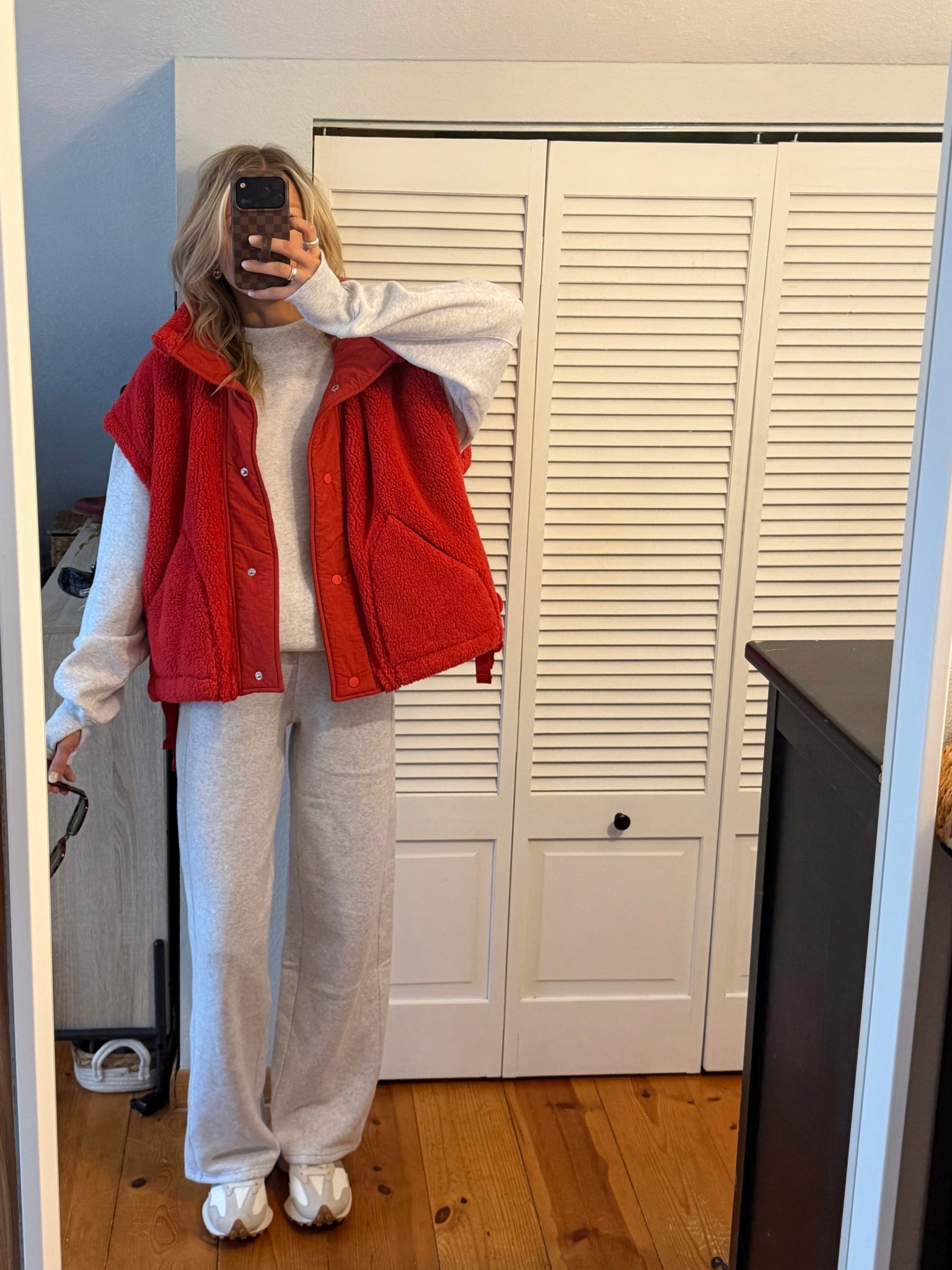 Small Mockneck, xs vest, XXS pants

#LTKFindsUnder50 #LTKStyleTip #LTKFindsUnder100