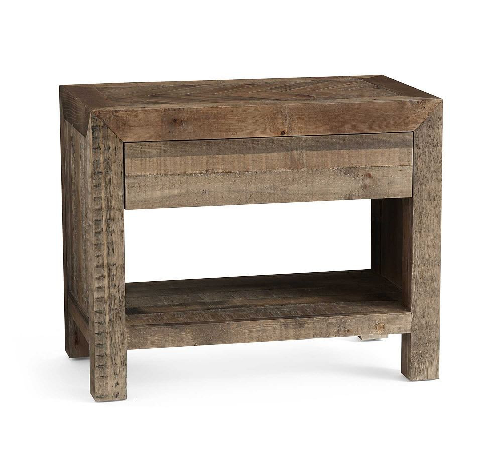 Hensley Reclaimed Wood Nightstand | Pottery Barn (US)