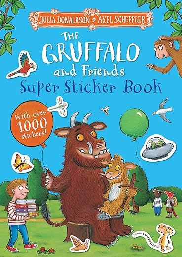 The Gruffalo and Friends Super Sticker Book: With over 1000 stickers!      Paperback – 20 July ... | Amazon (UK)