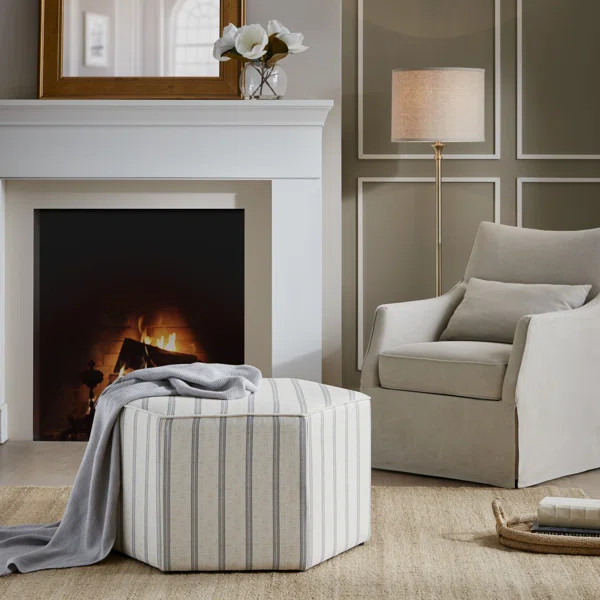 Ellen Cocktail Ottoman | Wayfair Professional