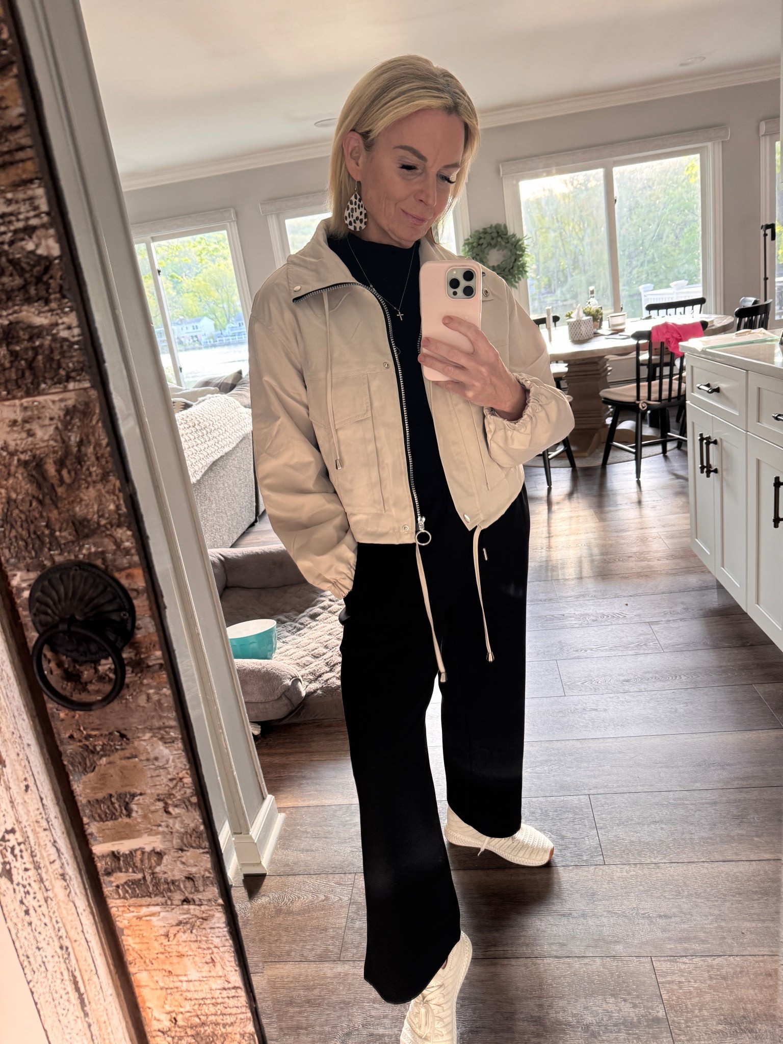 The perfect cropped jacket for spring + summer layering!
This piece instantly elevates any outfit — throw it over a tank, dress, or even activewear for that effortless, put-together vibe.
Flattering fit. Lightweight feel. A must-have for midlife style that’s classic and fun!

Shop it now in my LTK shop — linked for you!

#LTKActive