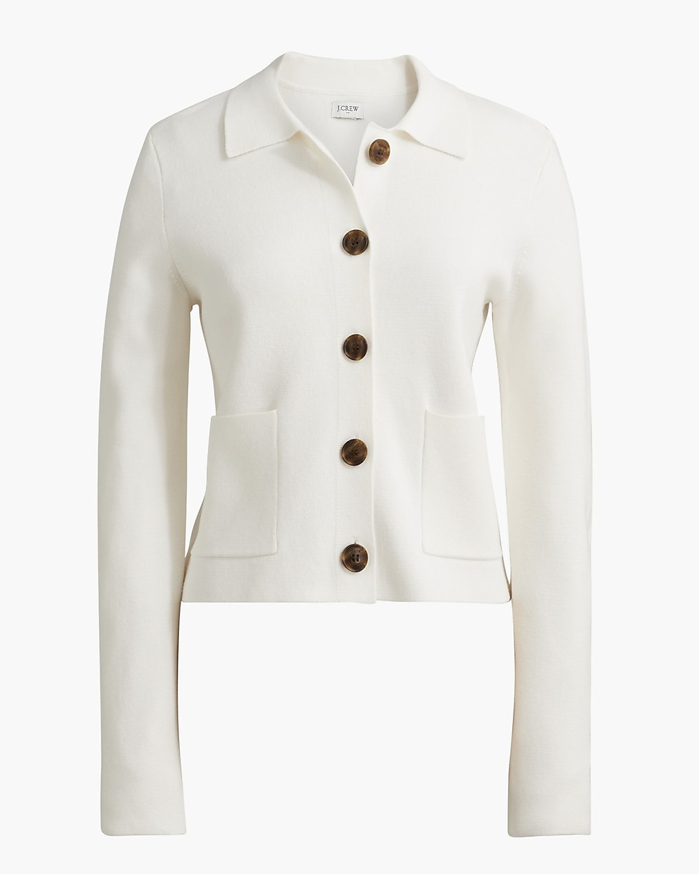 Collared lady jacket cardigan sweater | J.Crew Factory