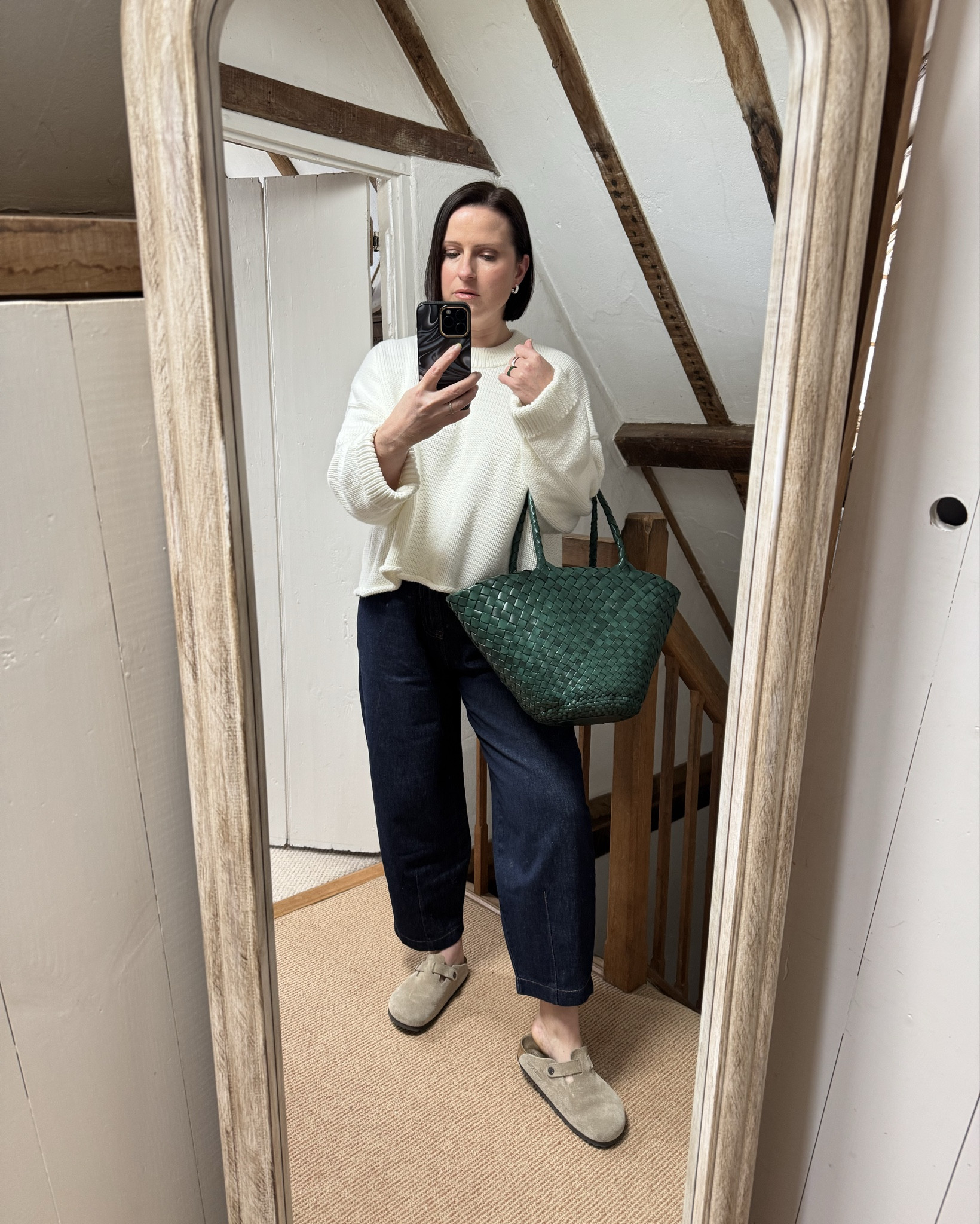 Dragon Diffusion Egola Woven Leather Tote Bag
Woven Leather Tote Bags 
Birkenstock Bostons Taupe

#LTKAprilSpotlight #LTKspring #LTKuk