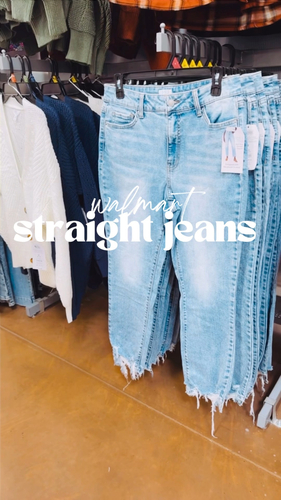 The viral chewed hem jeans are back! 👏 These straight-leg jeans have the perfect amount of stretch, an easy everyday fit, and the cutest distressed hem detail. They sell out every year, so don’t wait if you see your size! 🤍

✨ True to size — I’m wearing my usual size.

#LTKmomlife #LTKSaleAlert #LTKstorytime