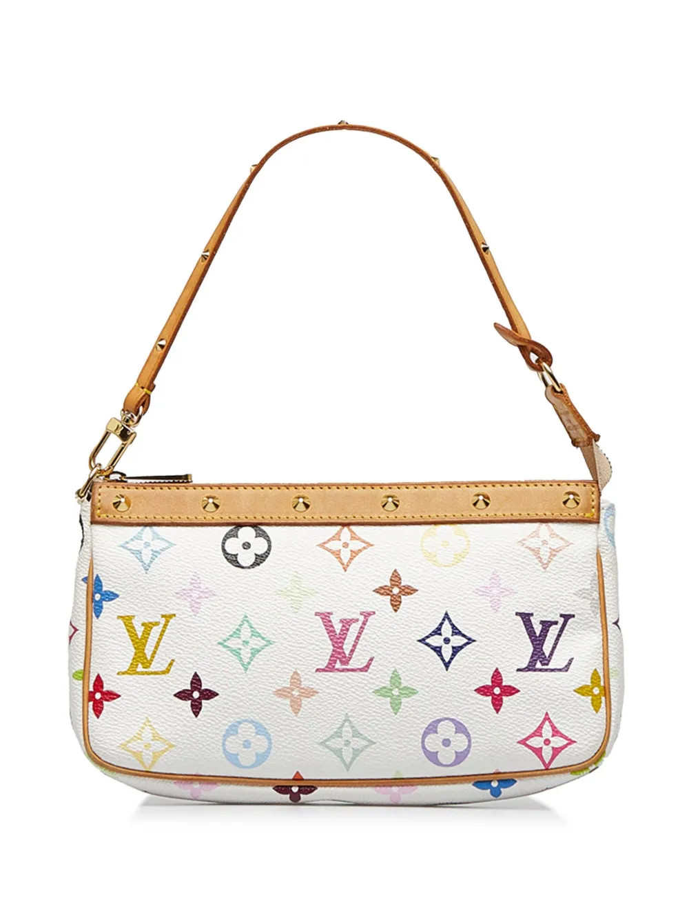 Louis Vuitton x Takashi Murakami 2003 pre-owned Pochette Accessoires Clutch Bag - Farfetch | Farfetch Global